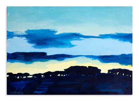 DOMENICO CANTATORE (1906-1998) - Paesaggio