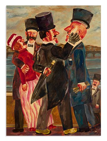 FRANZ BORGHESE (1941-2005) - Senza Titolo