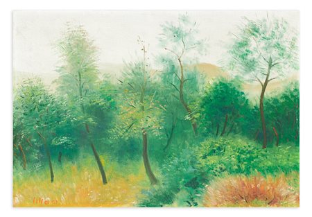 UMBERTO LILLONI (1898-1980) - Bosco, 1949
