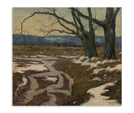 RAFFAELE DE GRADA (1885-1957) - Faumwetter (Tempo cupo), 1912/1913