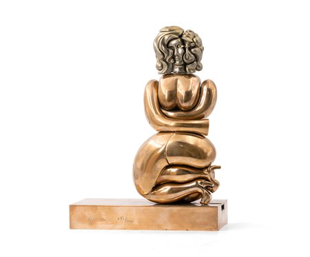 MIGUEL BERROCAL (1933-2006) - Lotto unico composto da 2 sculture