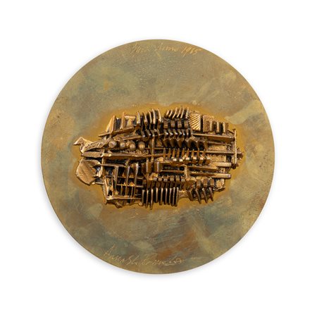 ARNALDO POMODORO (1926) - Disco per Derby Club, 1965
