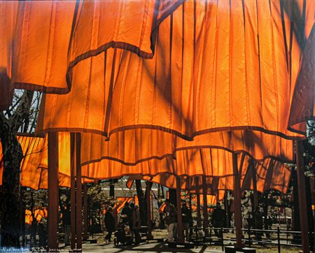 CHRISTO and JEANNE CLAUDE,  “The Gates – Central Park New York City”