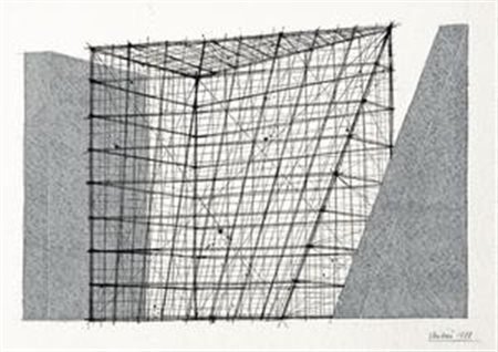 Giuseppe Uncini Fabriano (An) 1929 - Trevi (Pg) 2008 Senza titolo, 1988...