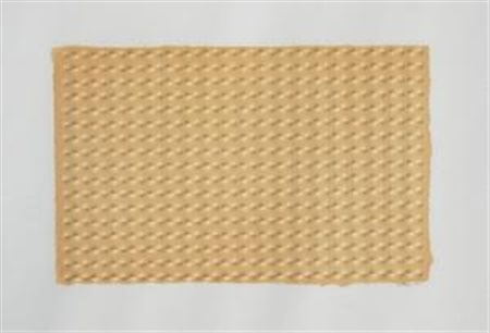 Enrico Castellani Castelmassa (Ro) 1930 Senza titolo, 1971 Rilievo su carta,...