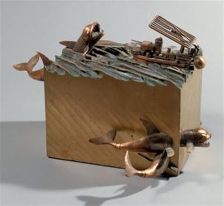 Valeriano Trubbiani Macerata 1937 Crociere pericolose 3, 1981 Scultura in...