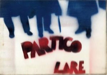 Mario Schifano Homs 1934 - Roma 1998 Particolare, 1977-79 Smalto spray su...