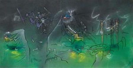 Sebastian Echaurren Matta Santiago del Cile 1911 - Tarquinia (Vt) 2002 Senza...