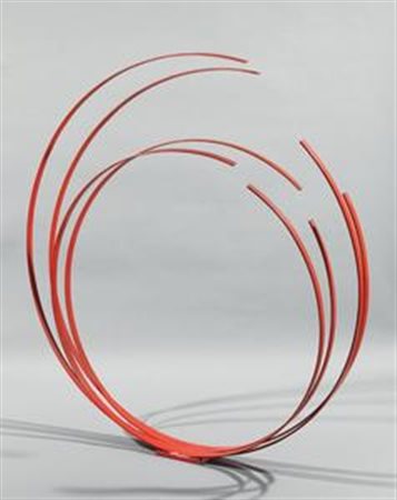 Davide Scarabelli Pavullo (Mo) 1942 Aggressiva, 1968 Scultura in acciaio...