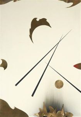 Piergiorgio Colombara Genova 1948 Dopo la battaglia, 1983 Tecnica mista su...