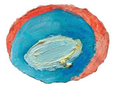 Nicola De Maria Foglianise (Bn) 1954 Gloria Cosmica, 2001 Olio su tela, cm....