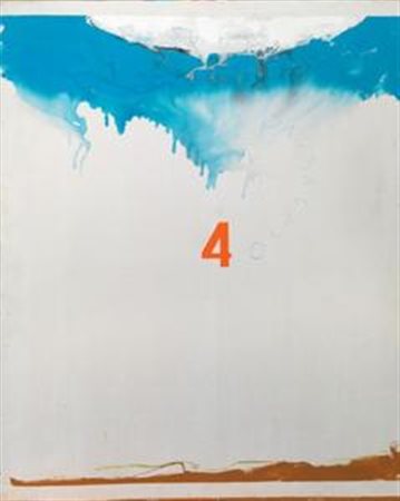 Mario Schifano Homs 1934 - Roma 1998 Paesaggio, 1979-80 Smalto su tela, cm....