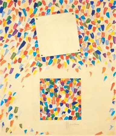 Aldo Mondino Torino 1939 - 2005 Senza titolo Acrilico e plexiglass su...