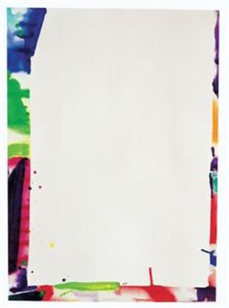 Sam Francis San Mateo 1923 - Santa Monica 1994 SF67-016, 1967 Acrilico su...