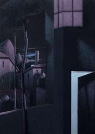 Enrico Lombardi Meldola (Fo) 1958 Dimora del luogo proprio, 1999 Acrilico su...