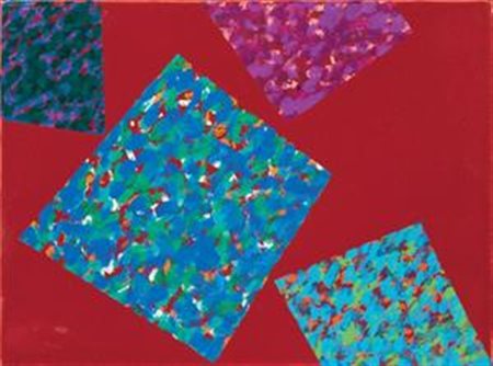 Piero Dorazio Roma 1927 - Todi (Pg) 2005 Quadretti III, 2004 Acrilico su...