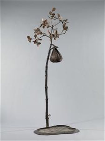 Antonio Trotta Stia Cilento (Sa) 1937 La quercia, (1989) Scultura in bronzo,...