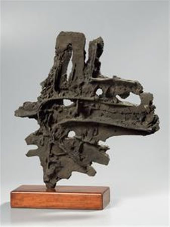 Umberto Milani Milano 1912 - 1969 Composizione Scultura in bronzo, cm. 53 h....
