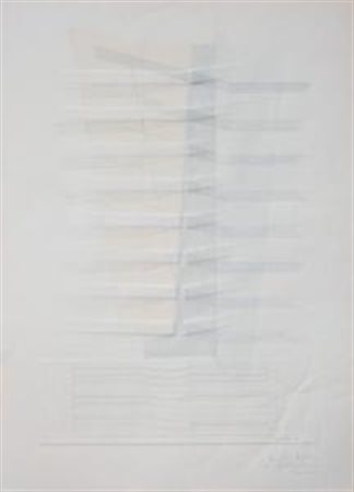 Agostino Bonalumi Vimercate (Mi) 1935 Senza titolo, 1984 Tecnica mista su...