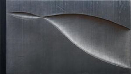Nunzio L'Aquila 1954 Senza titolo, 2011 Piombo su legno, cm. 36x63x4 Firma,...
