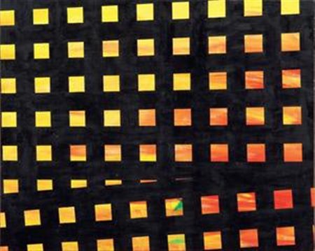 Mario Nigro Pistoia 1917 - Milano 1992 Senza titolo, 1956 Tempera murale su...