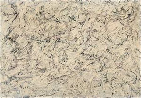 Enrico Castellani Castelmassa (Ro) 1930 Senza titolo, 1958 Olio su tela, cm....