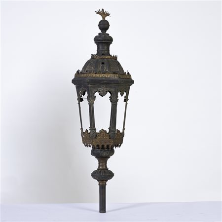 Lanterna da galea veneziana in metallo