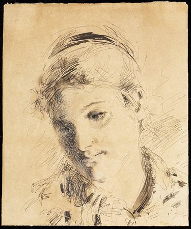 EDOARDO DEL BONO, (Napoli, 1841 - 1915), ATTRIBUITO