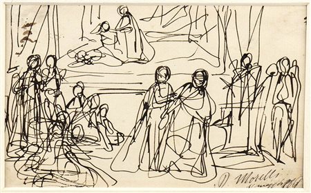 DOMENICO MORELLI (Napoli, 1823 - 1901)