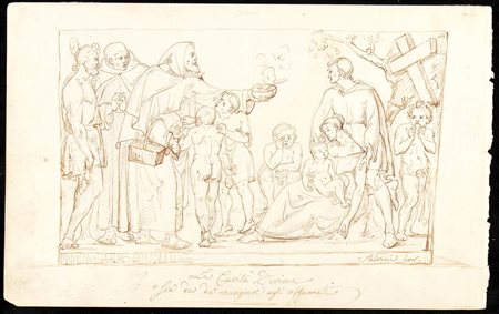 PITTORE DEL XIX SECOLO FIRMATO SALVINI