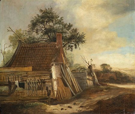  CORNELIS GERRITSZ DECKER (Haarlem, 1618  - 1678),  ATTRIBUITO 