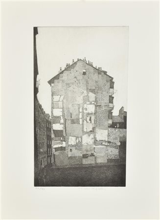 Federica Galli MURAJE VEJE incisione su carta, battuta cm28x50, foglio cm...