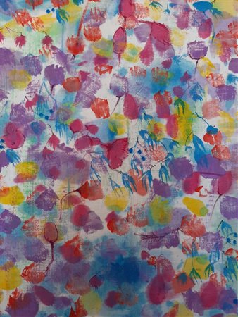 LUISA VIETTI, Fiori Azzuri, 2019