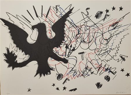 ANGELI FRANCO Roma (Italia) 1935 Half Dollar Serigrafia / Silksceen...