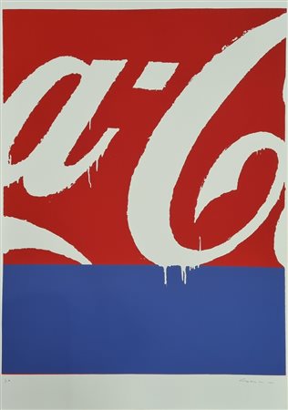 SCHIFANO MARIO Homs (Libia) 1934 Coca Cola Serigrafia / Silksreen...
