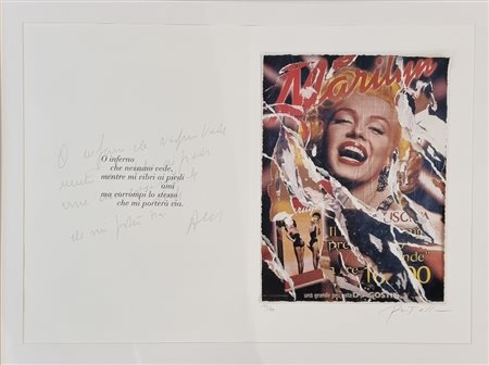 ROTELLA MIMMO Catanzaro (Catanzaro) 1918 Senza Titolo Serigrafia Applicata su...