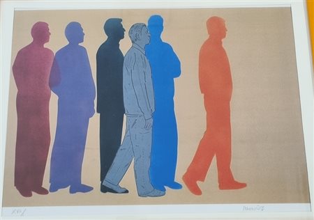 MAMBOR RENATO Roma (Italia) 1936 Senza Titolo Serigrafia / Silksceen...