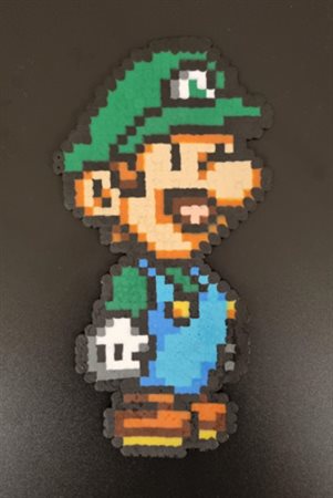 SCONOSCIUTO ARTISTA m (m) 2021 Luigi Tecnica Mista / Mixed Media 23,00x12,00...