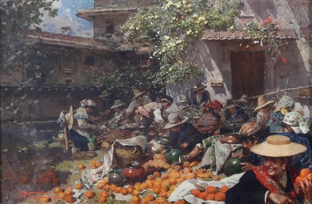 Pellegrini Riccardo, Los naranjeros de Sevilla, 1912