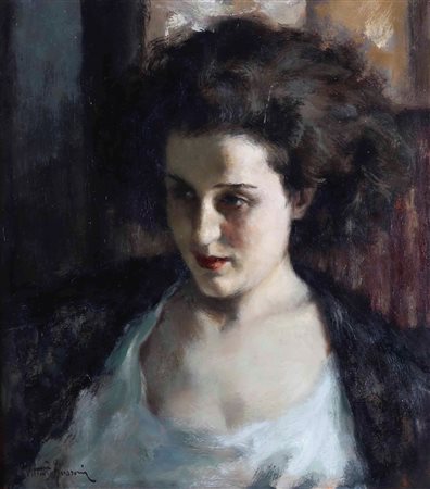 Gussoni Vittorio, Ritratto di donna