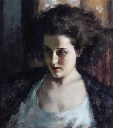 Gussoni Vittorio, Ritratto di donna