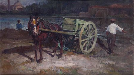 Lupo Alessandro, Cavallo con carro