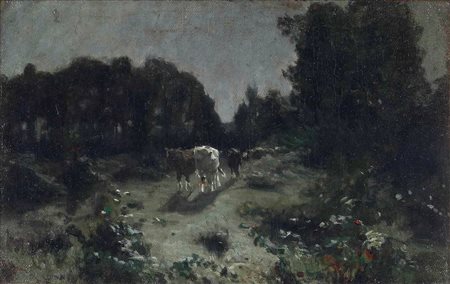 Rayper Ernesto, Paesaggio con armenti