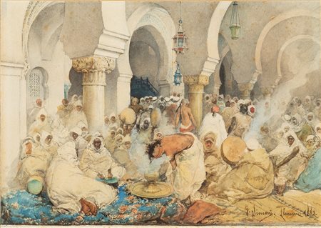 Simoni Gustavo, Scena orientalista