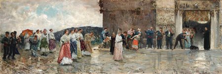 Michetti Francesco Paolo, L'ottava, 1878