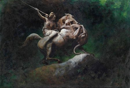 Cavaliere Anonimo del XIX secolo