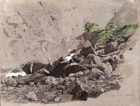 Richard John, Ruscello in montagna