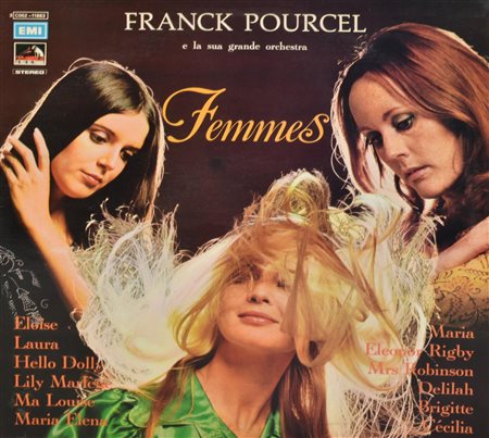 Franck Pourcel FEMMES LP33 giri, Compilation di cover suonate da Franck...
