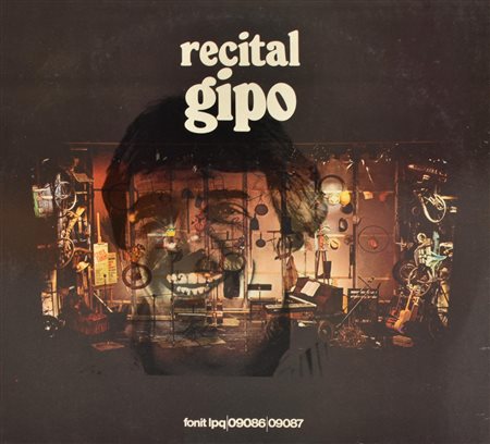 Gipo RECITAL Doppio LP 33 giri, versione live di un concerto al Teatro Erba...