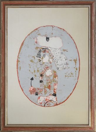 Gustavo Foppiani "Senza titolo" 1974
litografia a colori
cm 68x48
firmata, datat